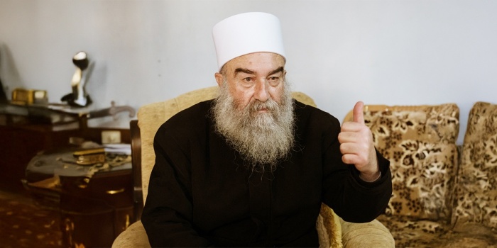 Şêx Hikmet El Hicrî /foto:AFP