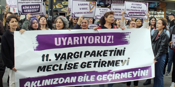 11. Yargı Paketi / protesto