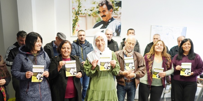  “Abdullah Öcalan’a özgürlük, Kürt sorununa siyasi çözüm” eylem çağrısı