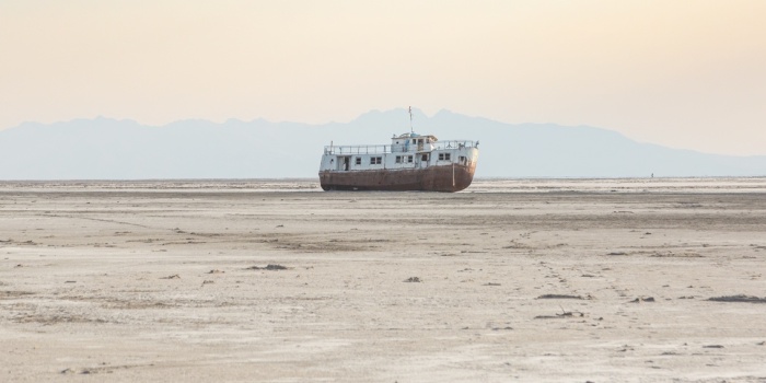 Urmiye gölü kuruyor /foto:AFP