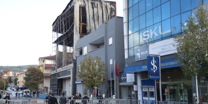 Dilovası yangın/ foto: Erdoğan ALAYUMAT