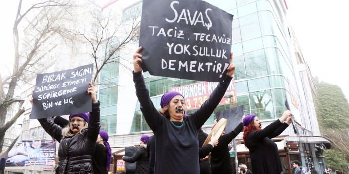 Kadın eylemleri / foto:AFP