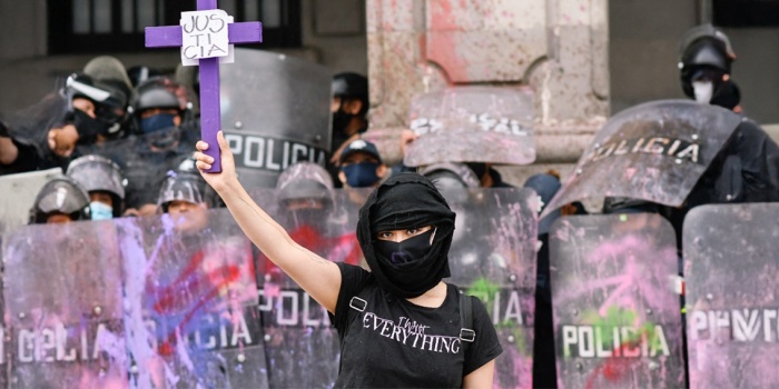 Abya Yala eylemleri/ foto:AFP