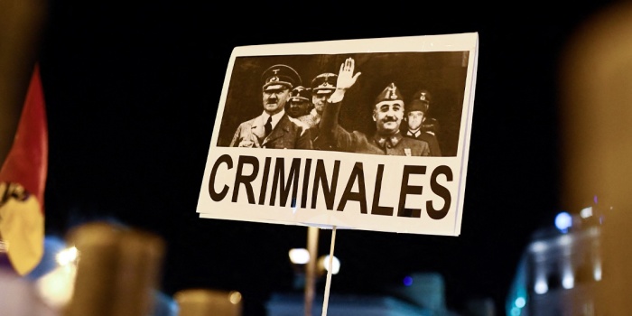 Franco protesto / foto:AFP