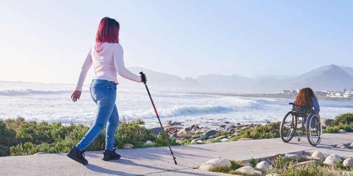 Erişebilirlik ihtiyacı olan birey /foto:AFP