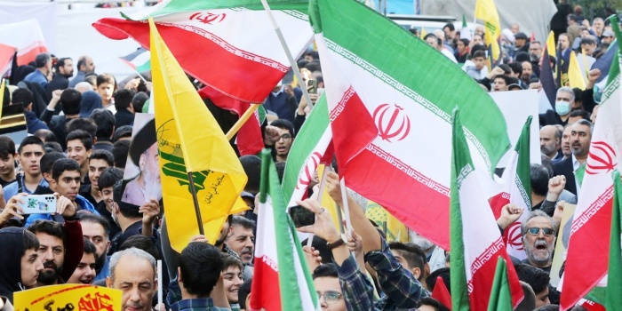Hizbullah gösteri/foto:AFP