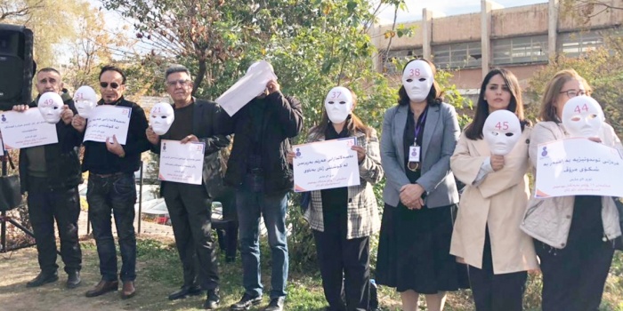 Kadın eylmeleri, Silêmanî