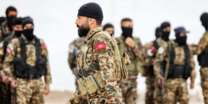 Efrîn'de Türk çeteleri / foto: AFP