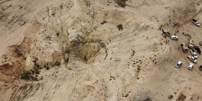 DAİŞ toplu mezar /foto:AFP