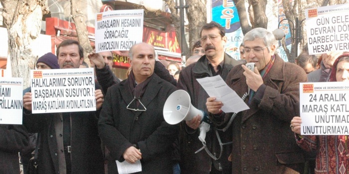Maraş Katliamı protesto