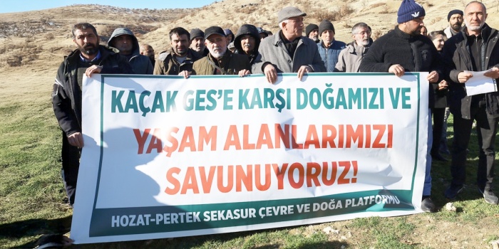Dersîm doğa katliamı protesto