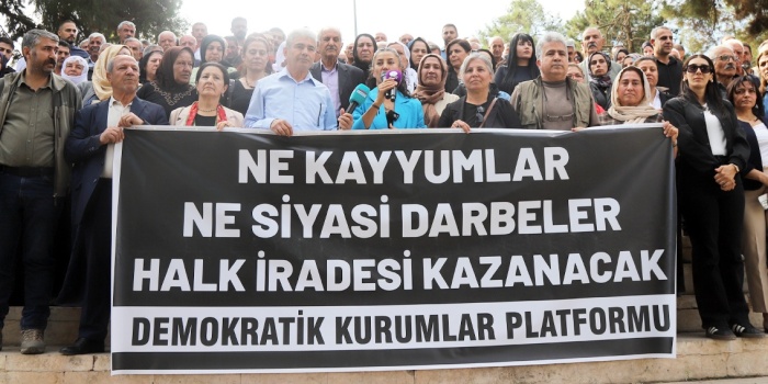 Mardin kayyum protesto