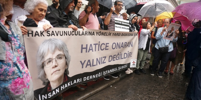 Hatice Onaran için eylem