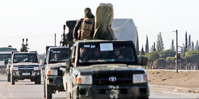 Dêr Hafir'a çete sevkiyatı/foto:AFP