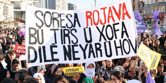 Rojava için eylem / Silopi