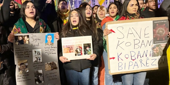 Rojava için eylem, Köln