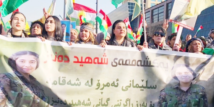 Rojava için eylem, Silêmanî