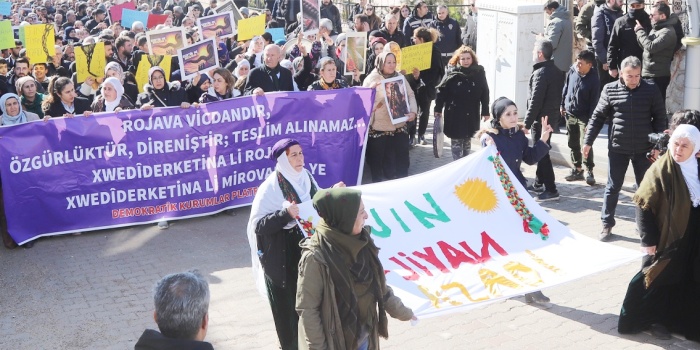 Rojava için eylem, Dêrik