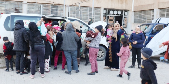 Heyva Sor a Kurd, Rojava yardım