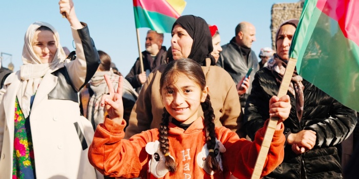 Rojava eylem/foto:AFP