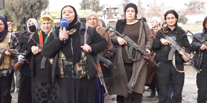 Kadın direnişi, Qamişlo