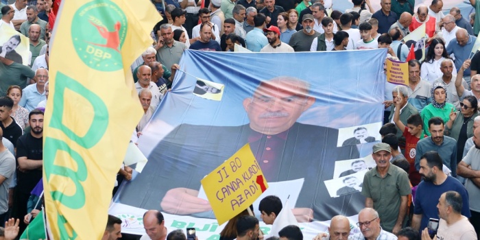 Abdullah Öcalan'a özgürlük eylemi