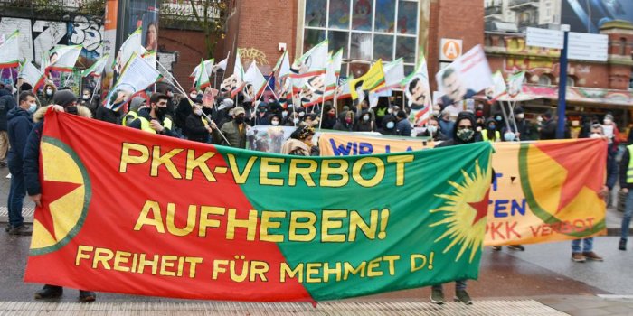 PKK yasağı protestosu / Hamburg