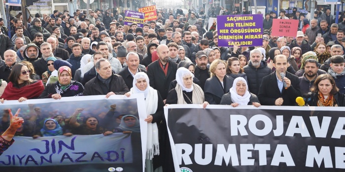 Kobanê yürüyüşü / Bedlîs