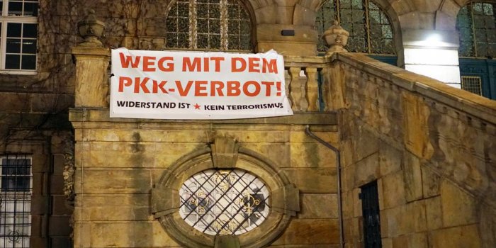PKK yasağı protesto ediliyor / Kassel