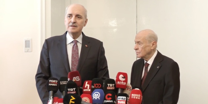 Numan Kurtulmuş ve Devlet Bahçeli