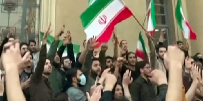 İran öğrenci eylemleri / foto:AFP