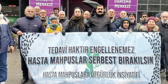 Hasta tutsaklar için eylem