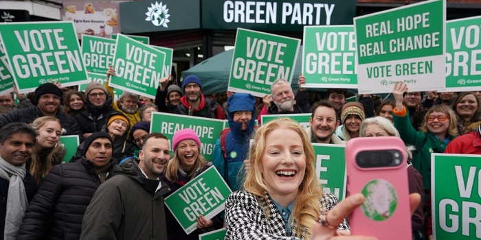 Yeşiller Partisi-İngiltere/foto:AFP