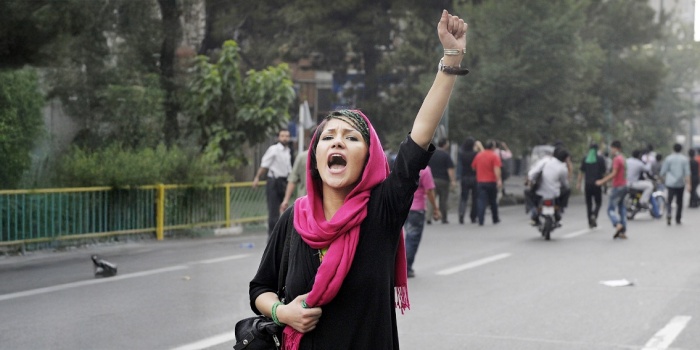 İran, kadın eylemleri /foto:AFP