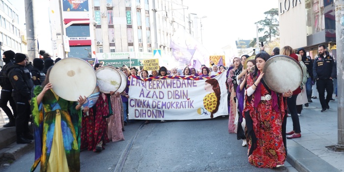 8 Mart, İstanbul/ foto:Erdoğan ALAYUMAT