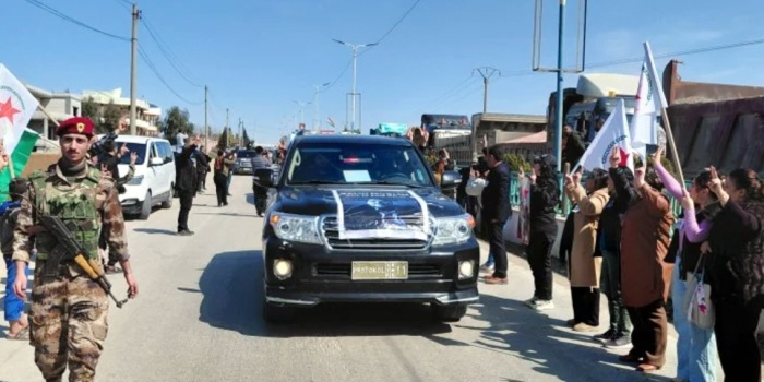 Salih Muslim uğurlama