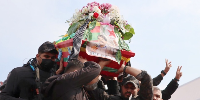 Salih Muslim cenaze töreni