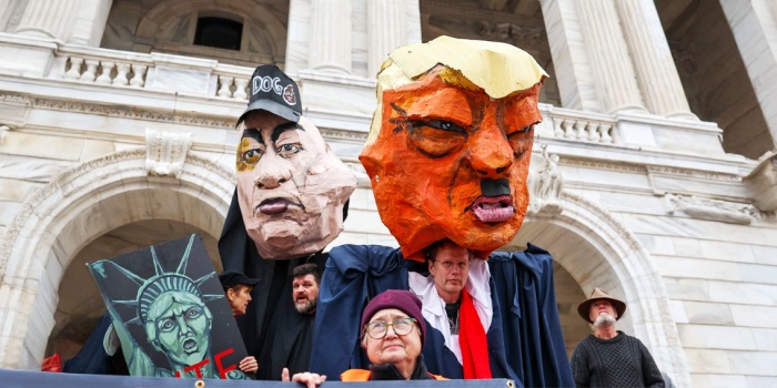 Otokrasi karşı eylemi /foto:AFP