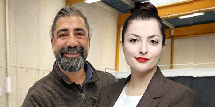İbrahim Benli ve Sinem Dybvad Demir