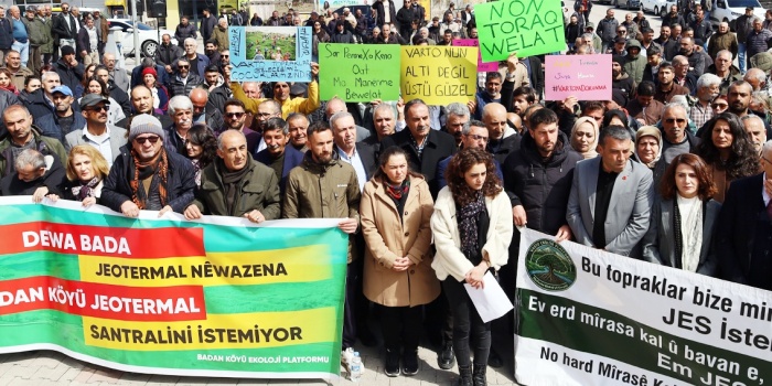  Jeotermal Enerji Santrali (JES) protesto