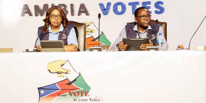 Namibya seçim/foto:AFP