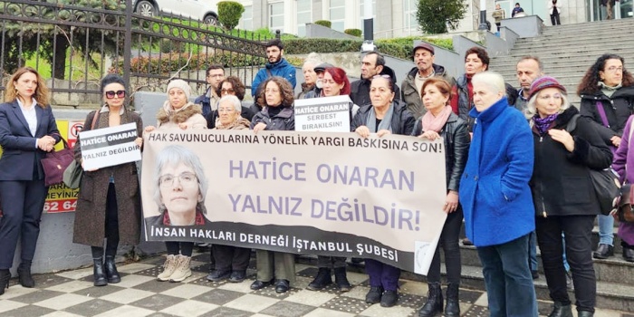 Hatice Onaran için eylem
