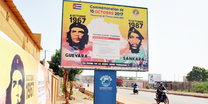 Che Guevara ve Thomas Sankara/foto:AFP