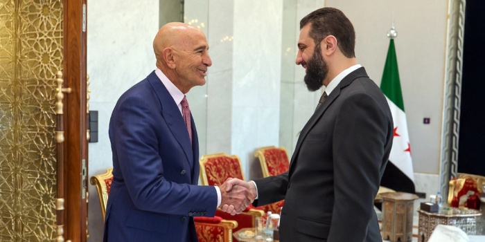 Tom Barrack ve Ahmed El Şara