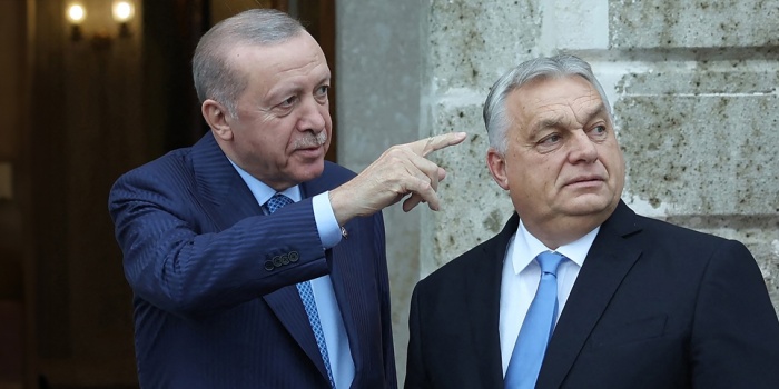 Erdoğan ve Orban/foto:AFP