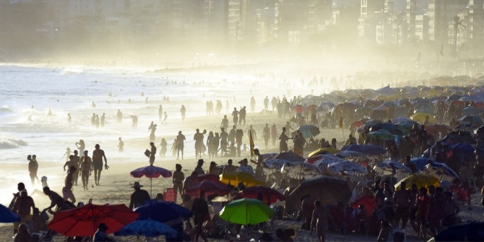 Brezilya sıcaklık/foto:AFP