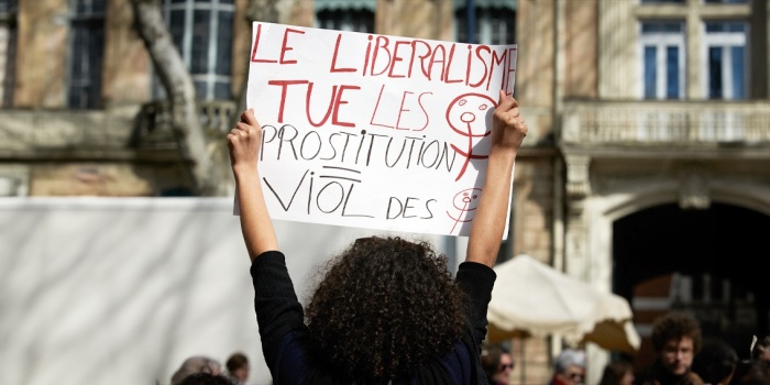 fuhuş protesto/foto:AFP