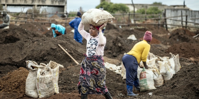Güney Afrika doğal maden/foto:AFP