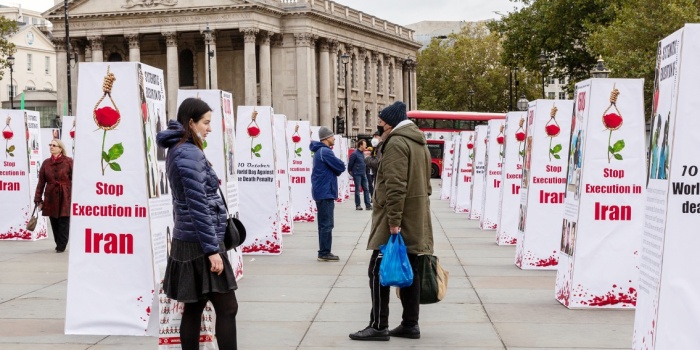 İdam protesto/foto:AFP