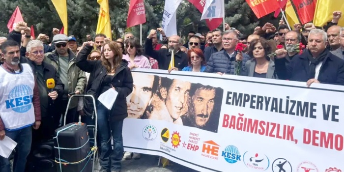 Deniz Gezmiş, Yusuf Aslan, Hüseyin İnan anması